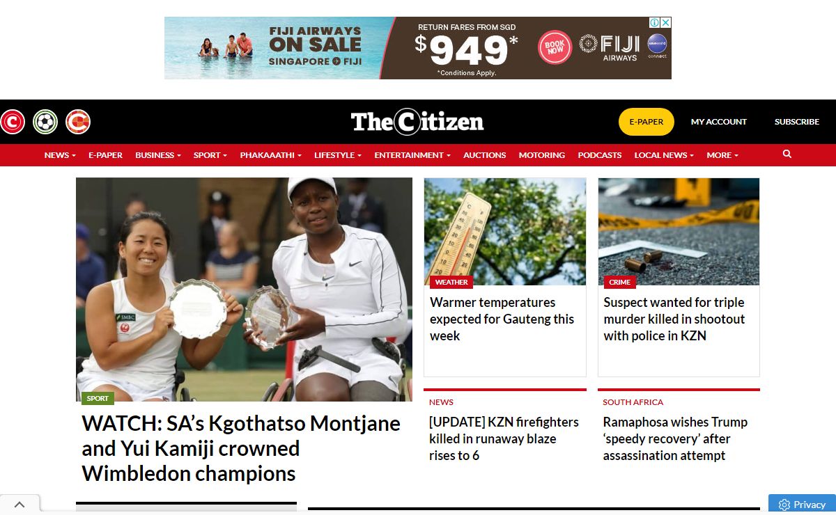 The Citizen | More News, Your Way
