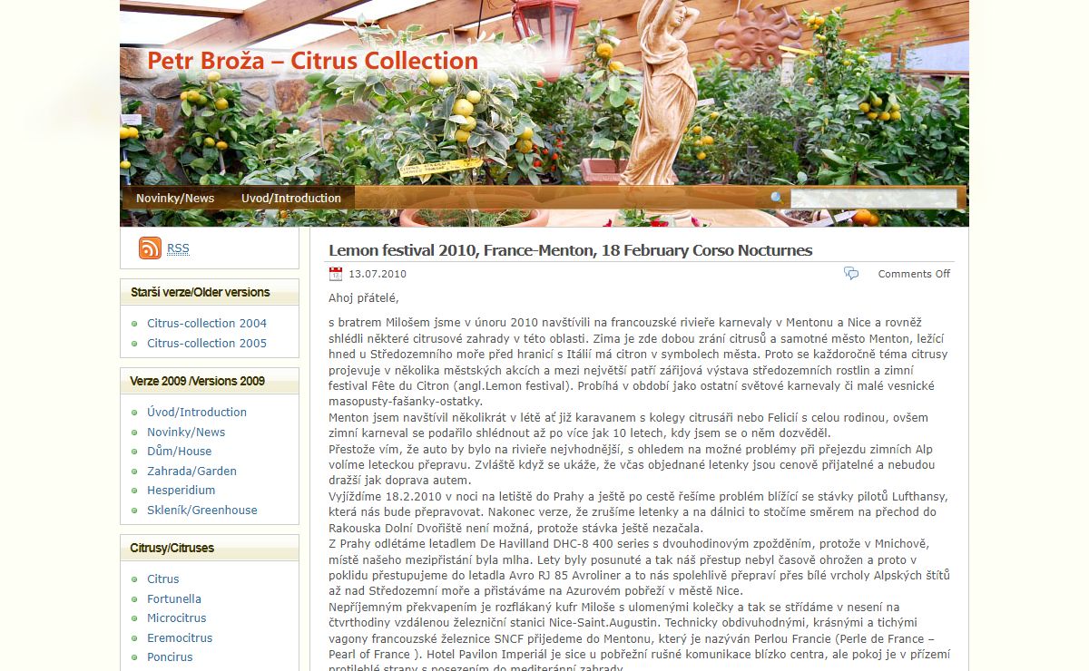 Petr Broža – Citrus Collection