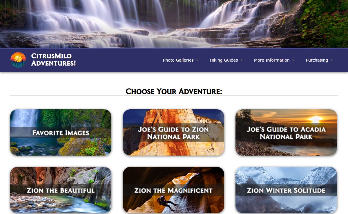 CitrusMilo Adventures - Photography and Hiking Guides