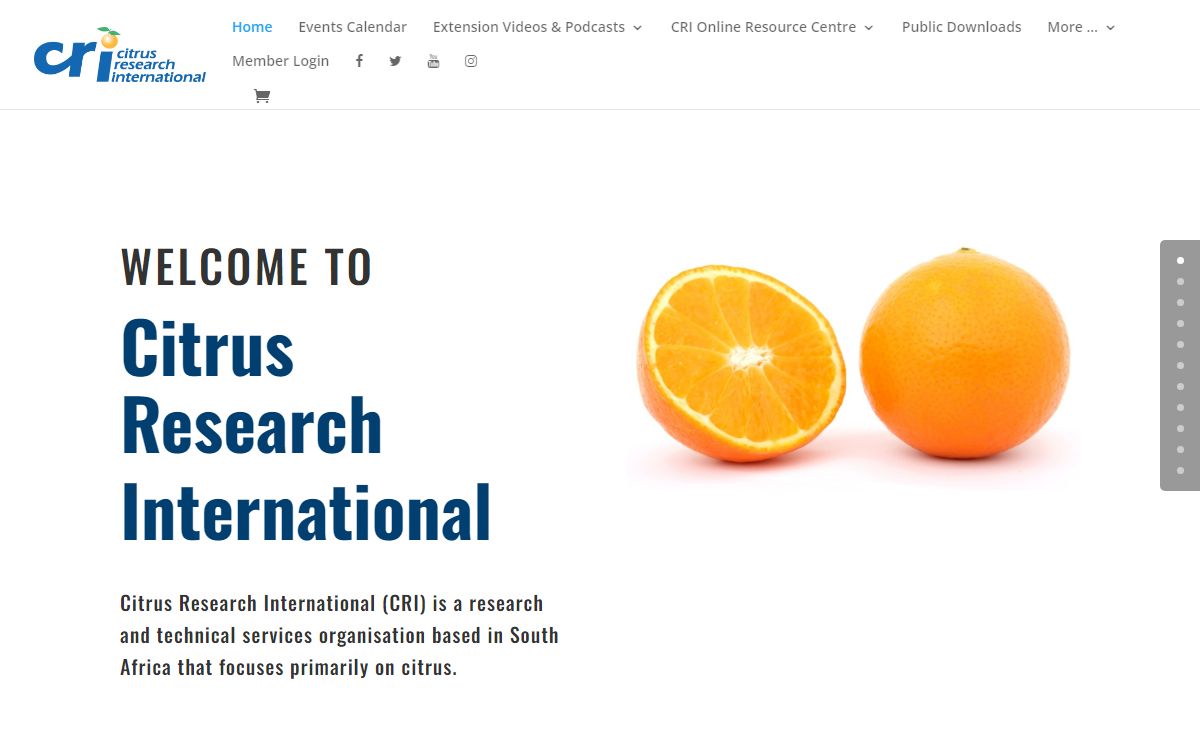 Citrus Research International | Welcome to CRI!