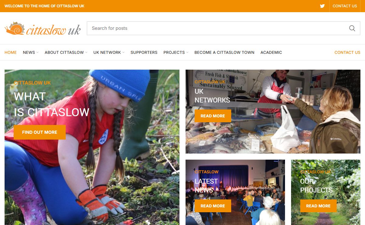 Cittaslow UK - a network of towns where the living is good #Cittaslow