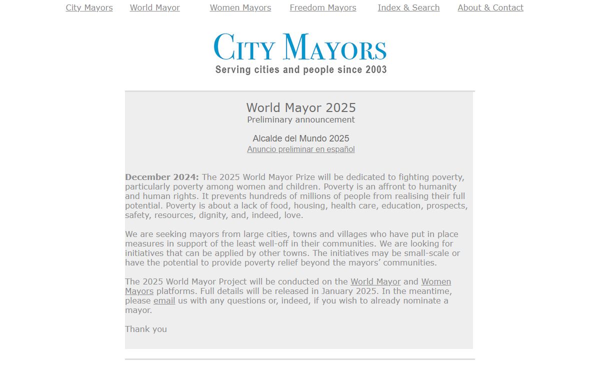 City Mayors: Stronger, fairer, greener cities