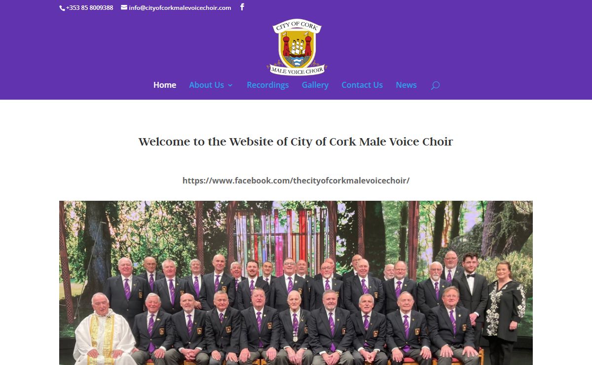City of Cork Male Voice Choir | City of Cork Male Voice Choir