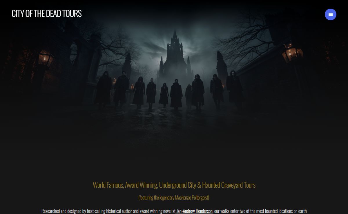 CITY OF THE DEAD TOURS - Home