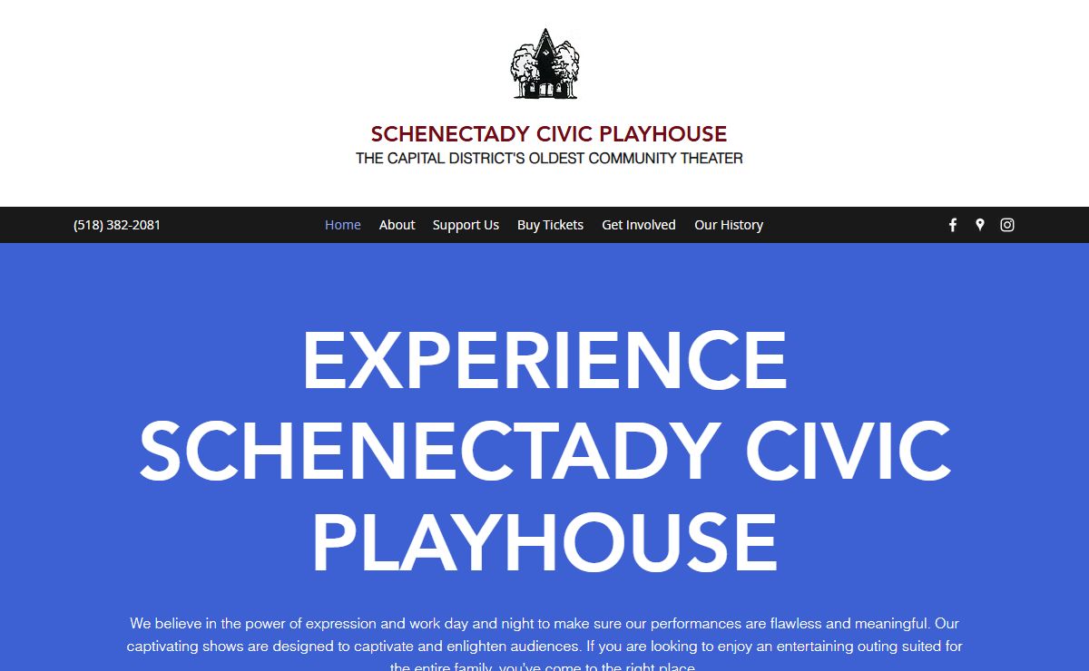 Home | Schenectady Civic Playhouse