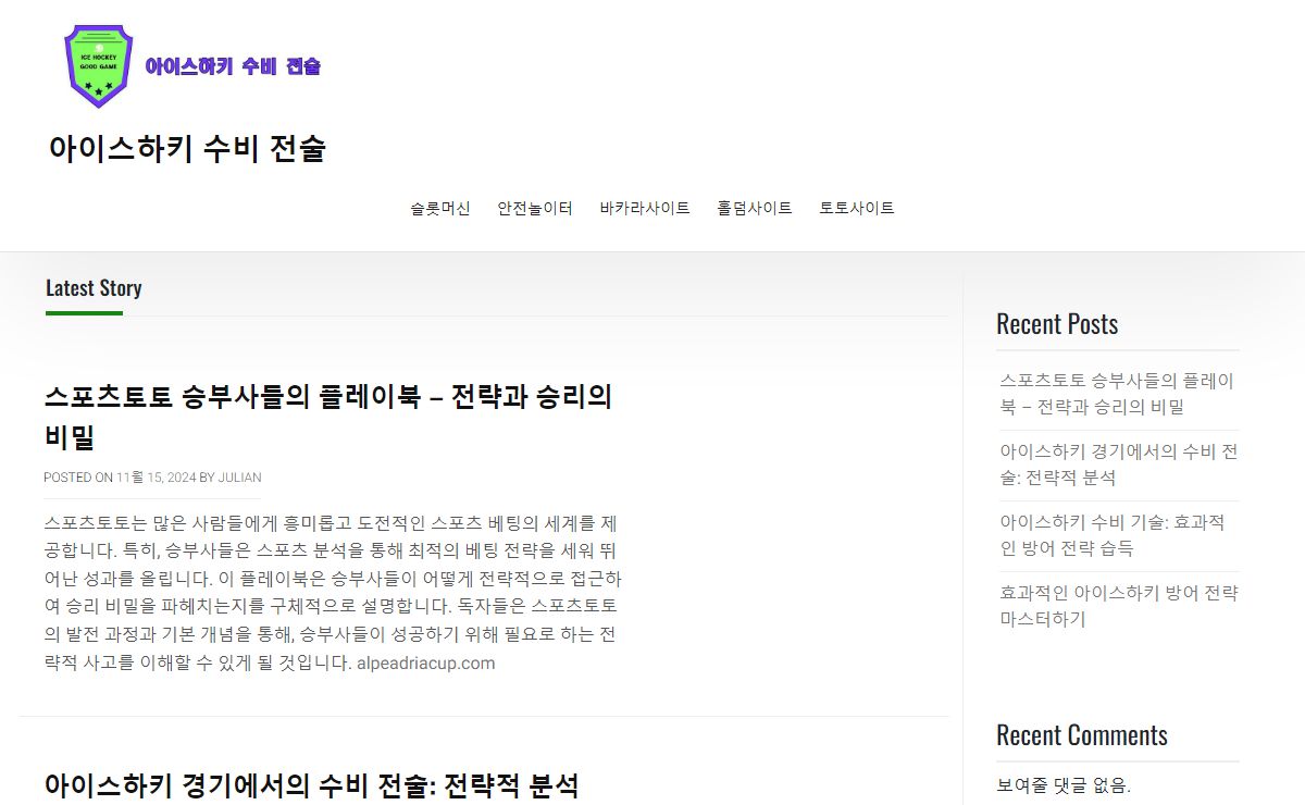 아이스하키 수비 전술 - https://cj-education.com/