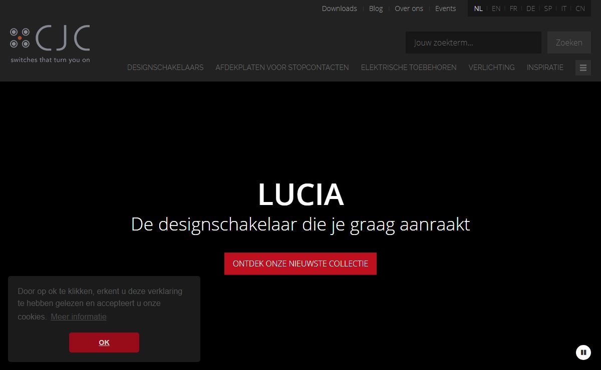 Designschakelaars en verlichting | CJC Systems
