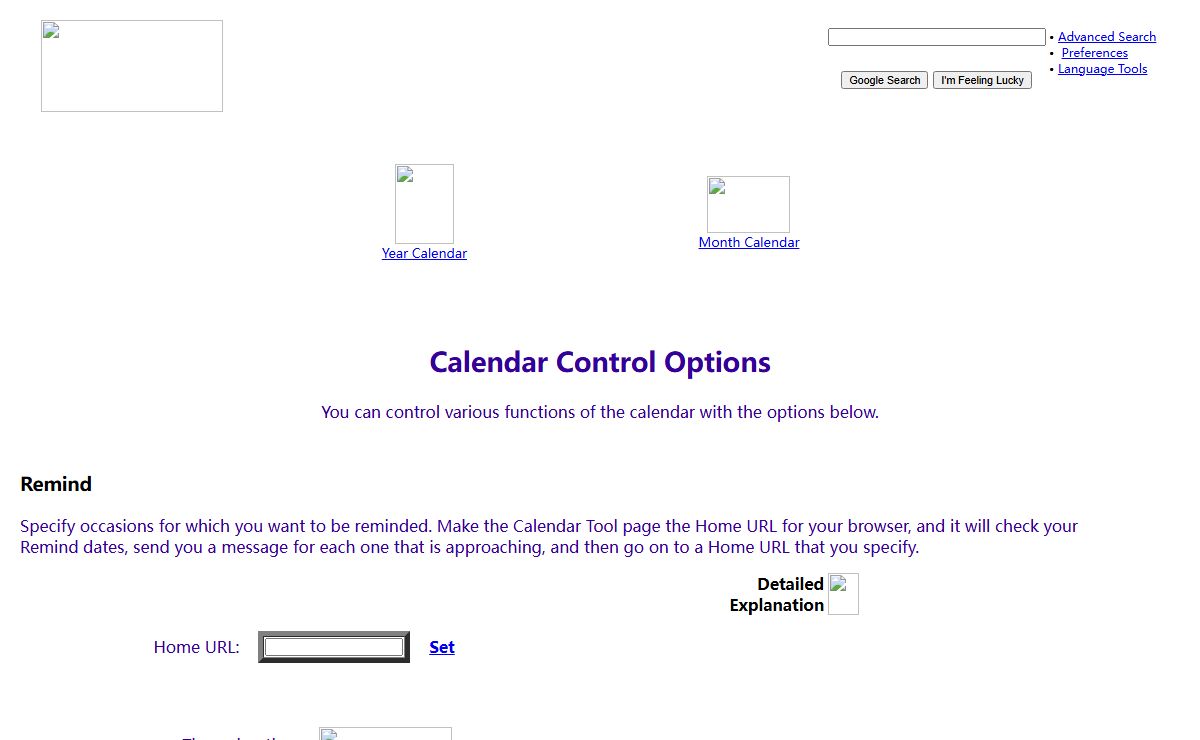 Calendar