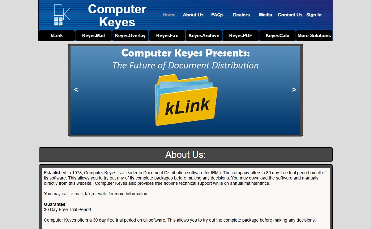 Computer Keyes Document Distribution Software for IBM i | Computer Keyes
