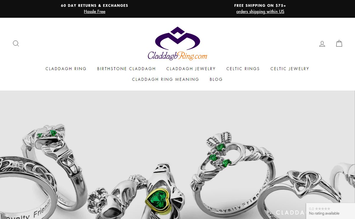 Claddagh Ring Store - Irish Claddagh Rings - In-Stock ✅– CladdaghRING.com