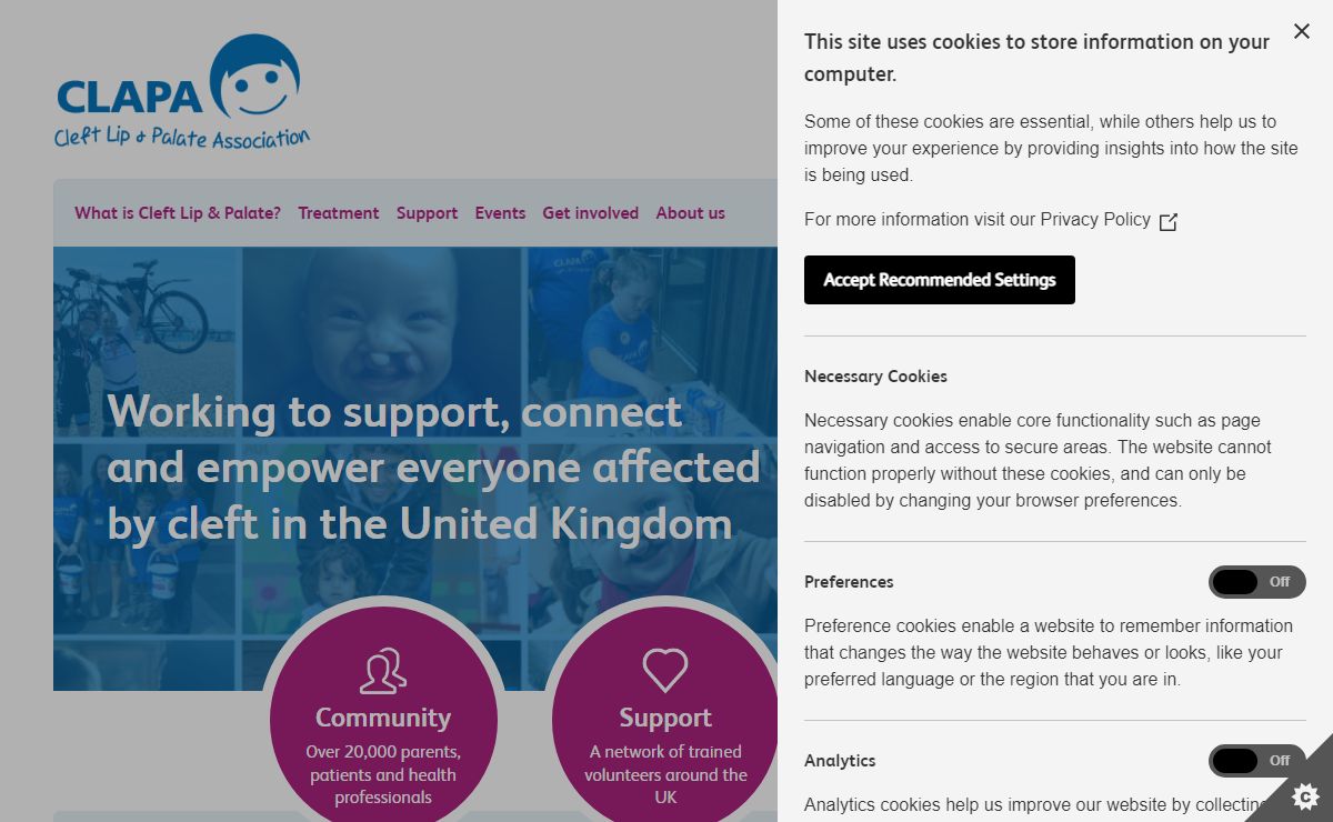 Cleft Lip & Palate Association