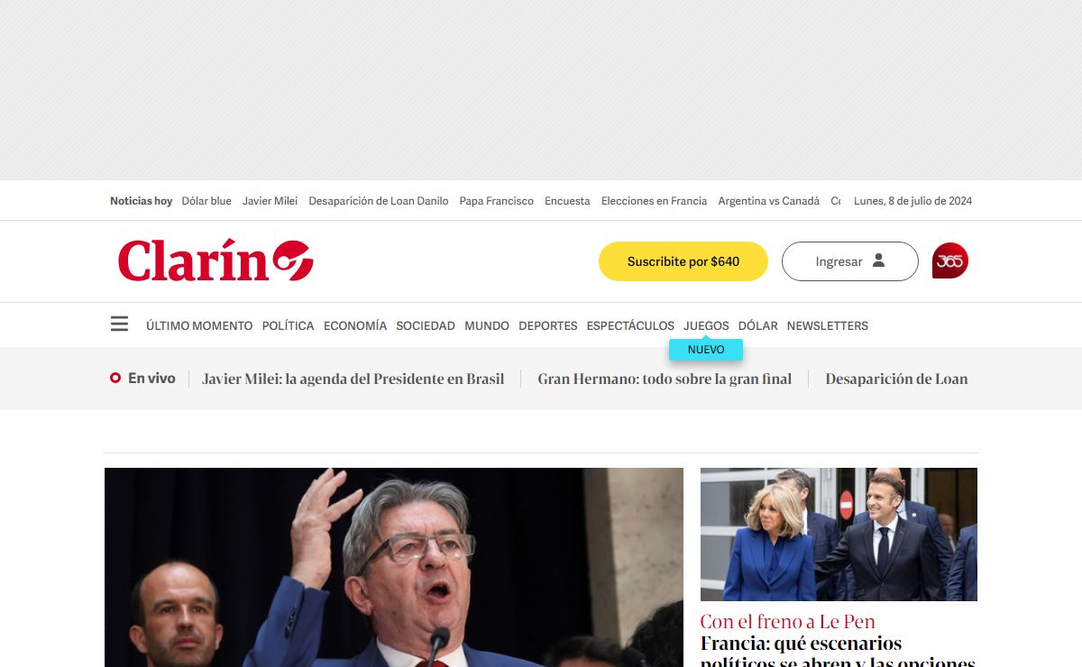 Noticias. Últimas noticias de Argentina y el Mundo | Clarín