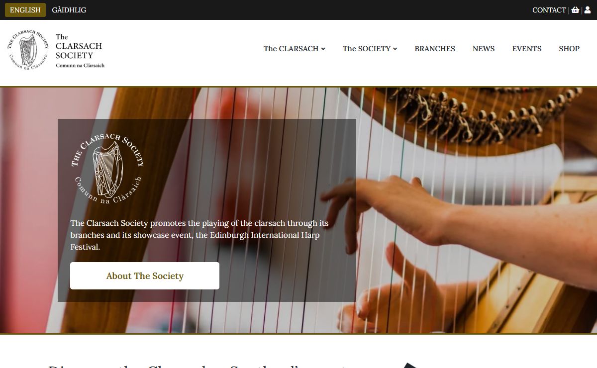 The Clarsach Society - Promoting the playing of the Scottish lever harp