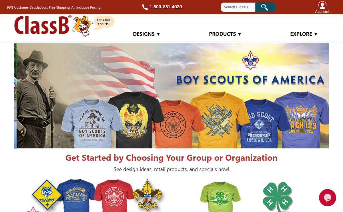 Custom T-Shirts & Apparel - Design Online at ClassB®