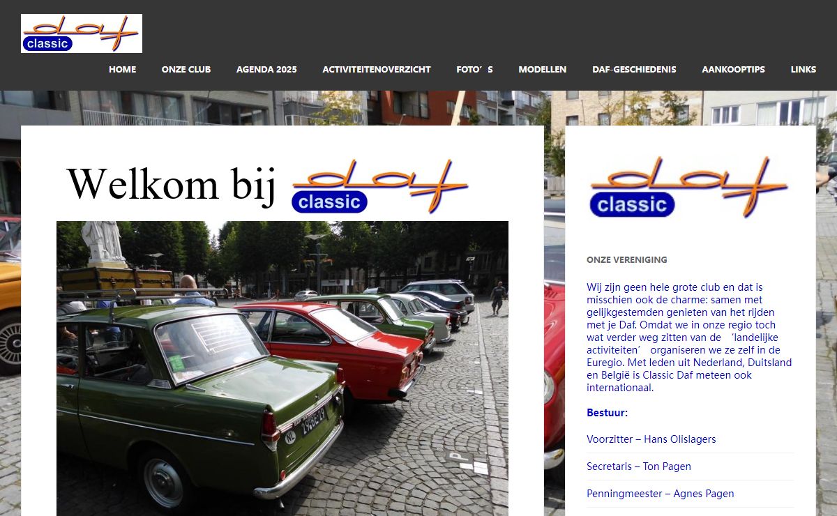 ClassicDaf | De club voor Daf-liefhebber in de Euregio (en ver daarbuiten…)