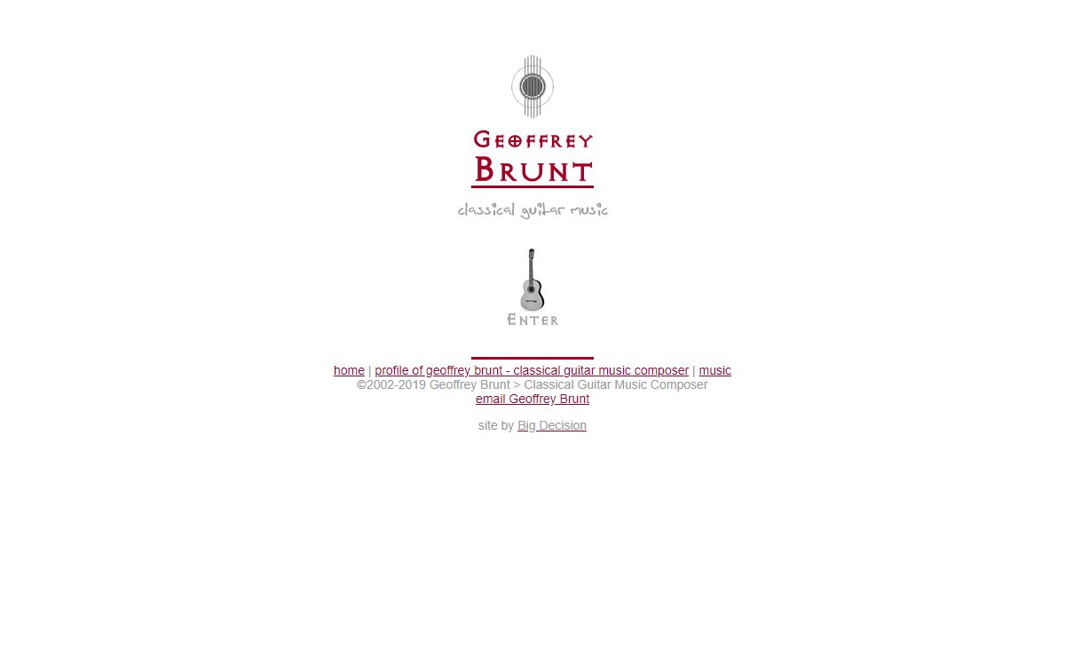 Geoffrey Brunt > Classical Guitar Music Composer, guitarist, buy, mp3, sheet music, composing, write music, instrument, tablature, song, tab