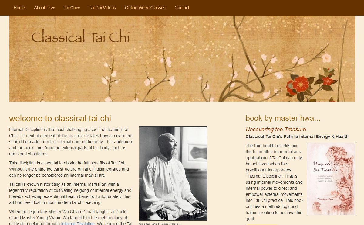 Tai Chi Video | Tai Chi DVD | Yang Wu | Feng Shui | Taiji | Taichi