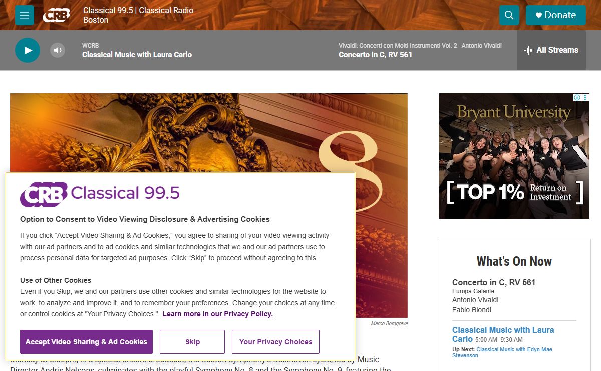 CRB Classical 99.5 - Homepage | CRB