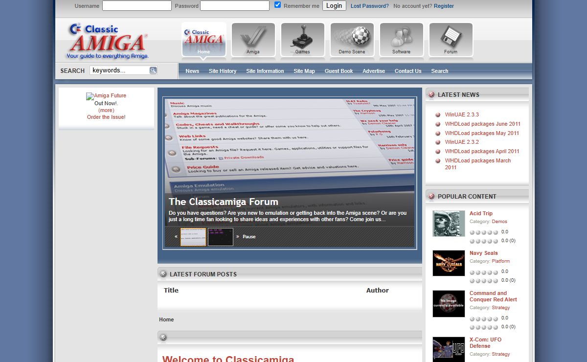 classicamiga.com - Home