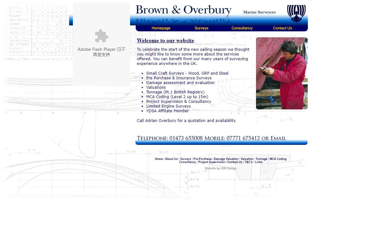 Brown and Overbury - YBDSA Yacht and Motorboat Surveyor