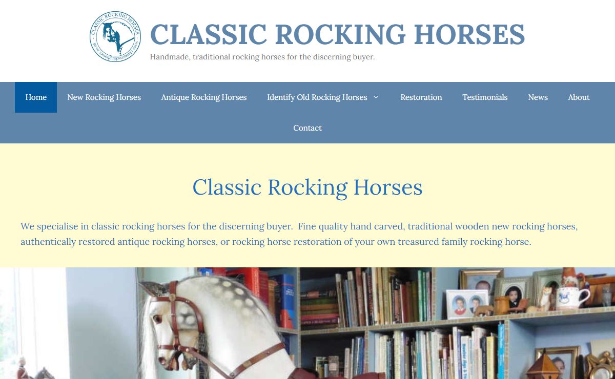 Classic Rocking Horses | Traditional and Handcarved
