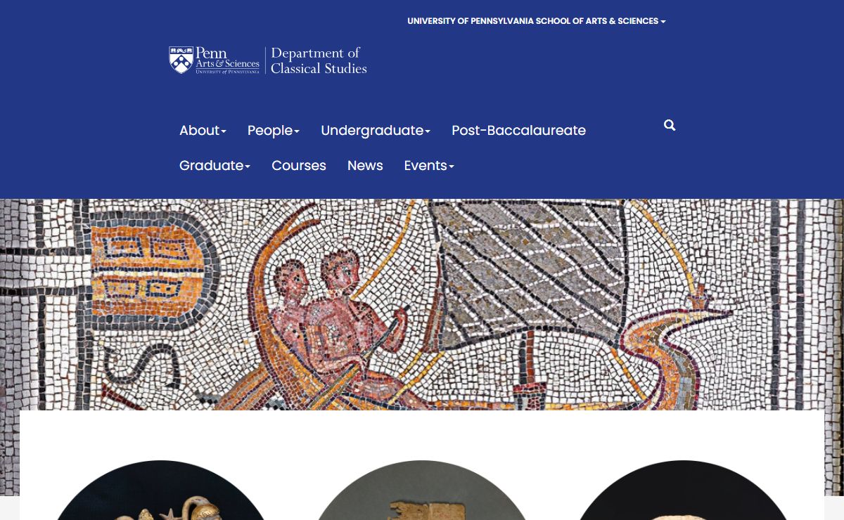 Home Page | Department of Classical Studies