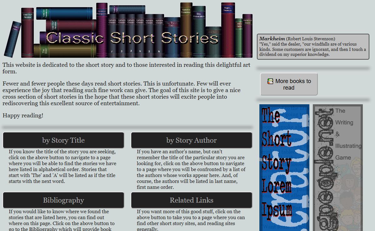 Classic Short Stories