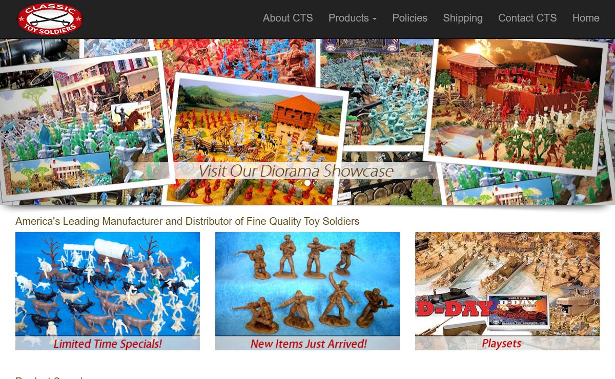 Plastic Toy Soldiers, 54 mm Toy Soldiers, 25 mm Toy Soldiers, playsets: Classic Toy Soldiers