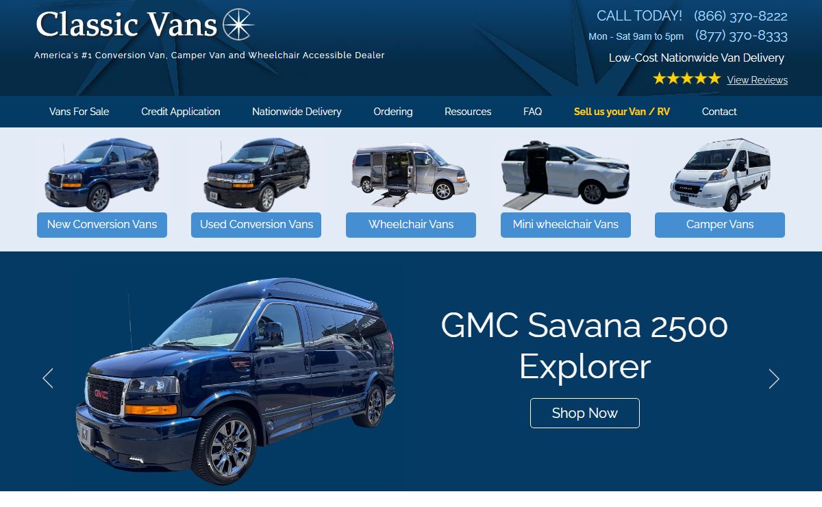 CONVERSION VANS: America's #1 Custom Van Dealer
