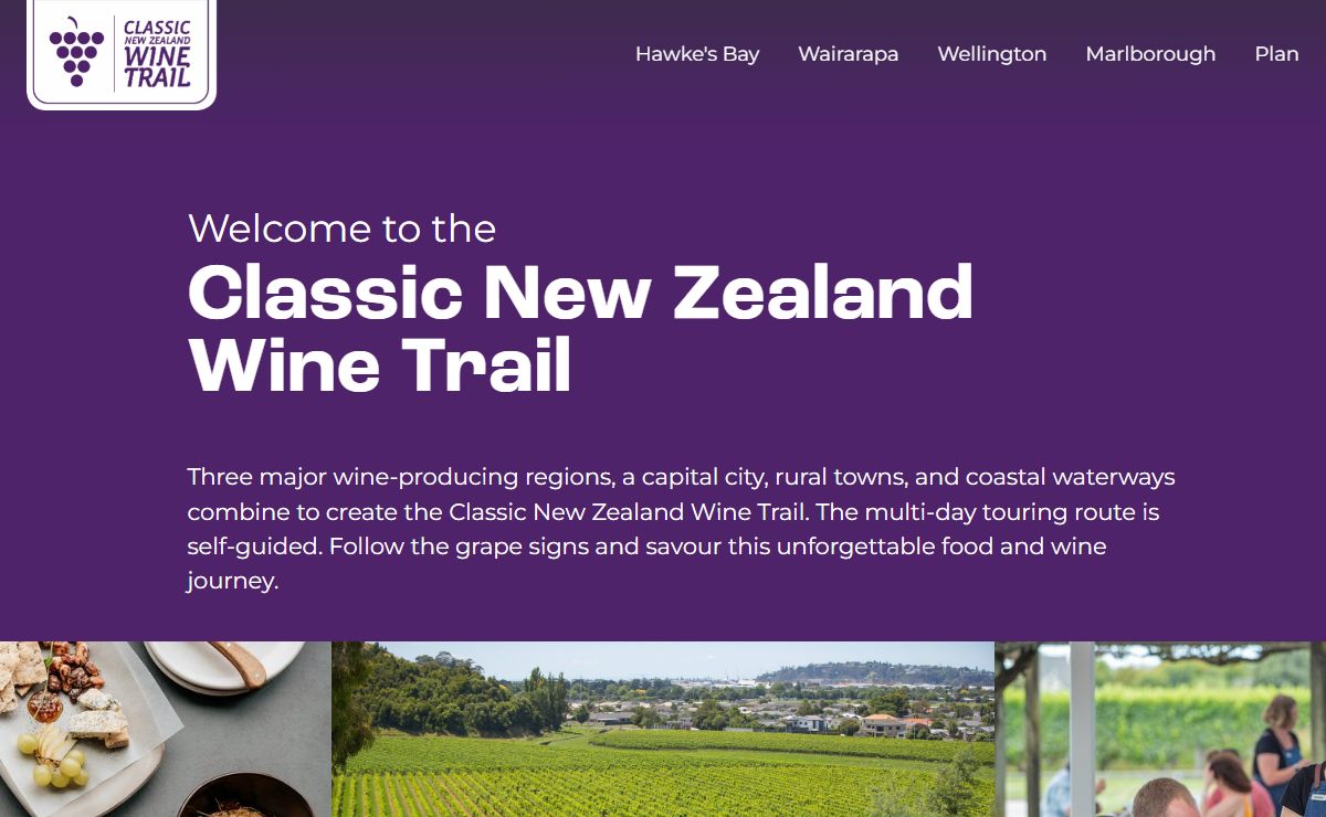 Classic New Zealand Wine Trail