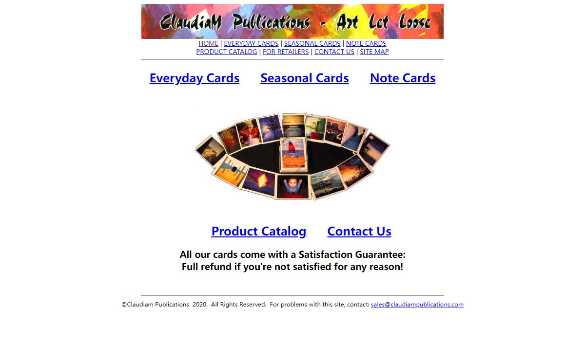 ClaudiaM Publications home page