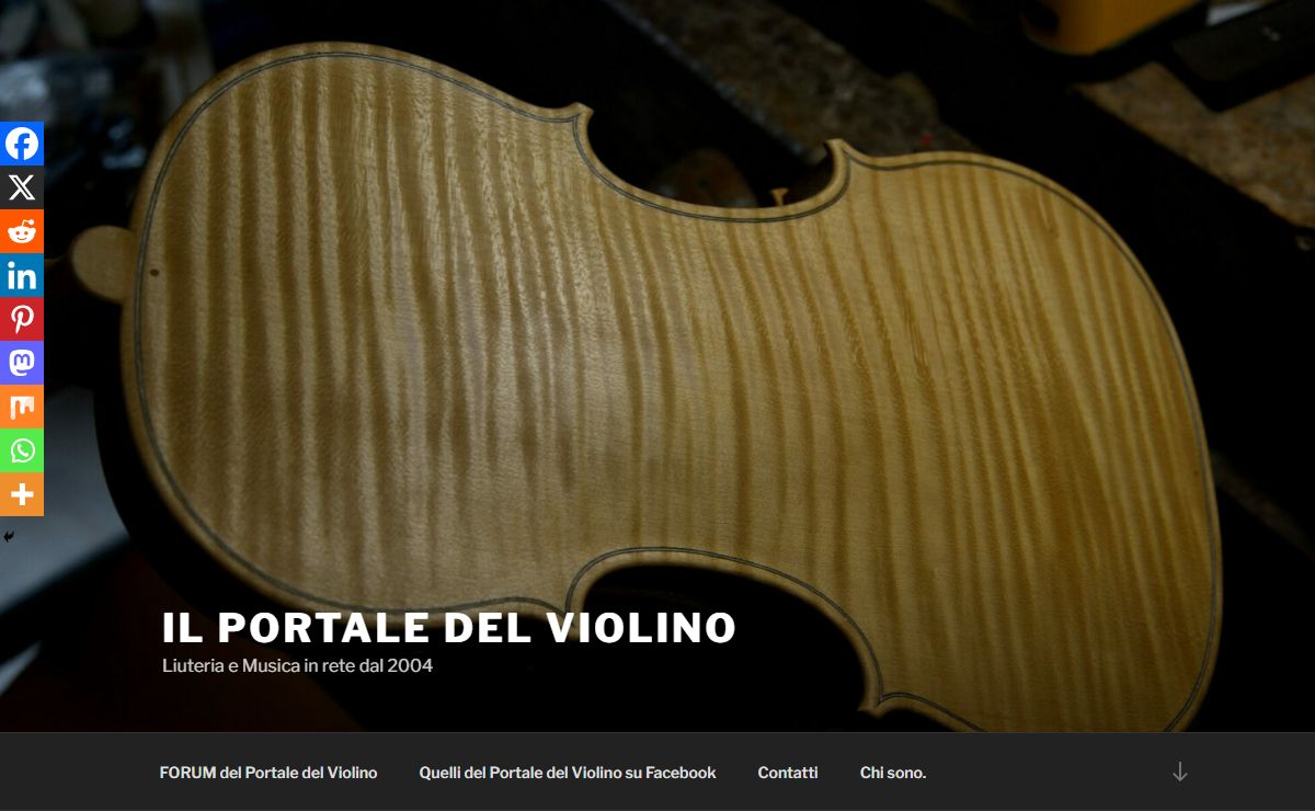 Il Portale del Violino – Liuteria e Musica in rete dal 2004