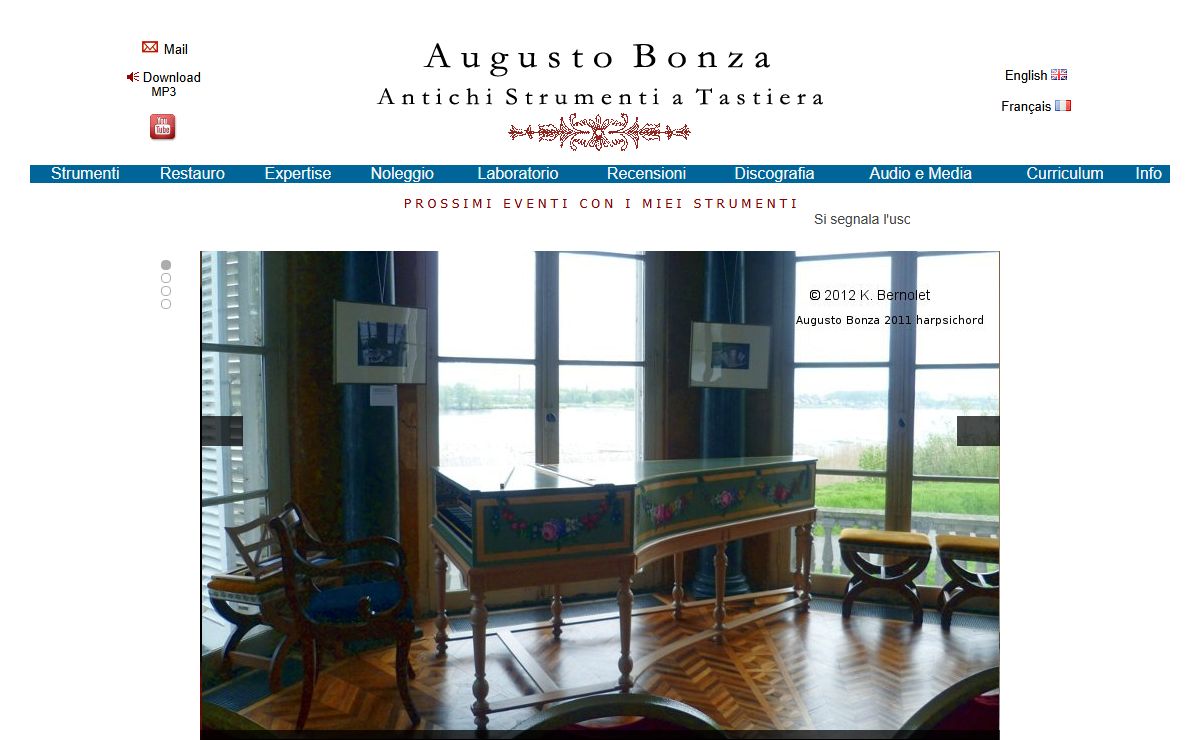 AUGUSTO BONZA CLAVICEMBALI