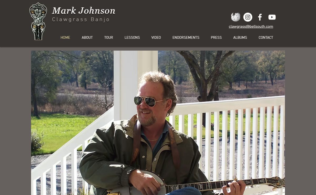 Mark Johnson | Clawgrass Banjo