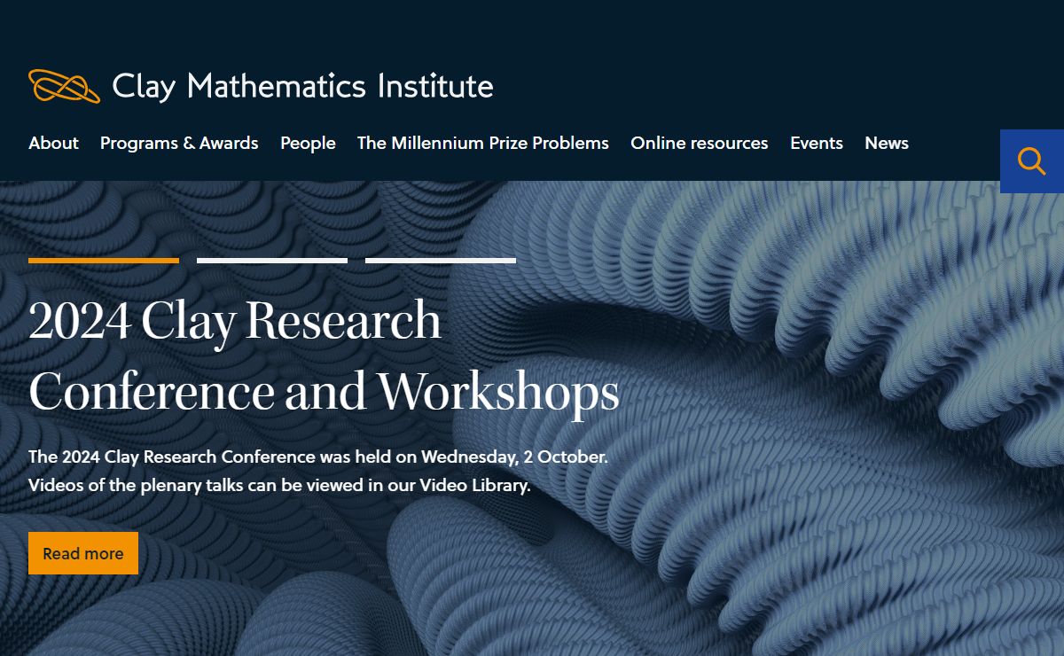 Clay Maths Institute - Clay Mathematics Institute
