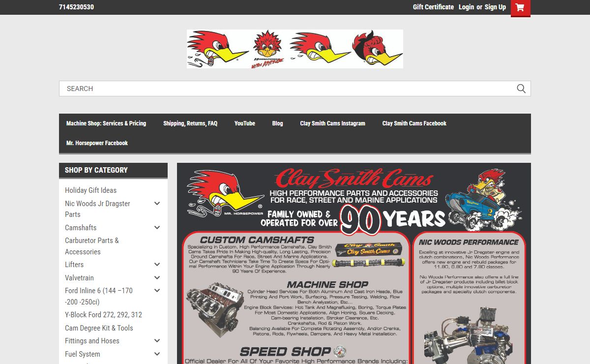 Clay Smith Cams