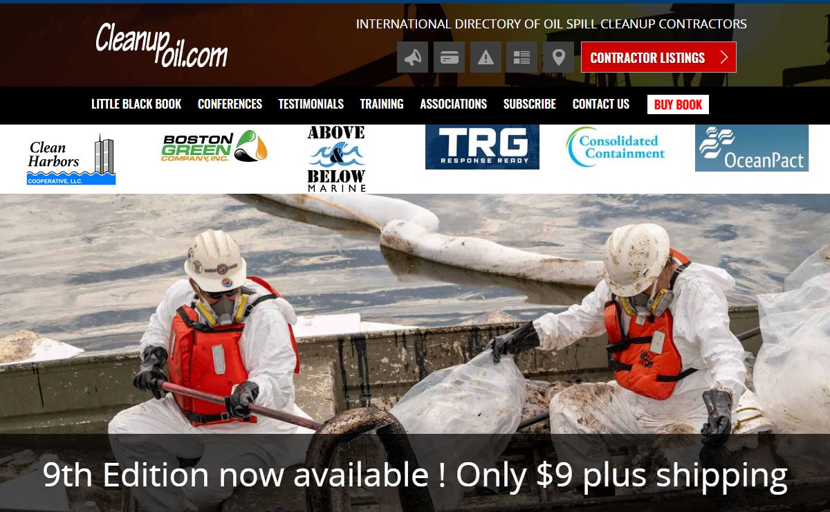cleanupoil.com | Little Black Book of Oil Spill Contractors