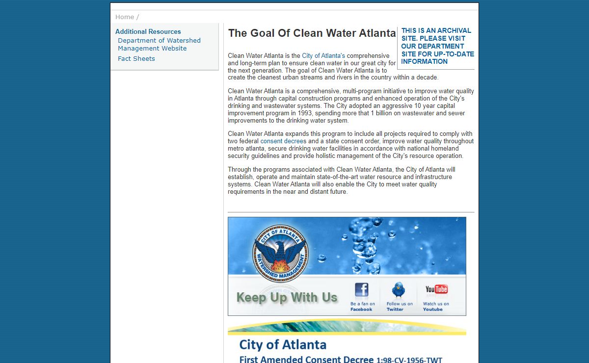 Clean Water Atlanta