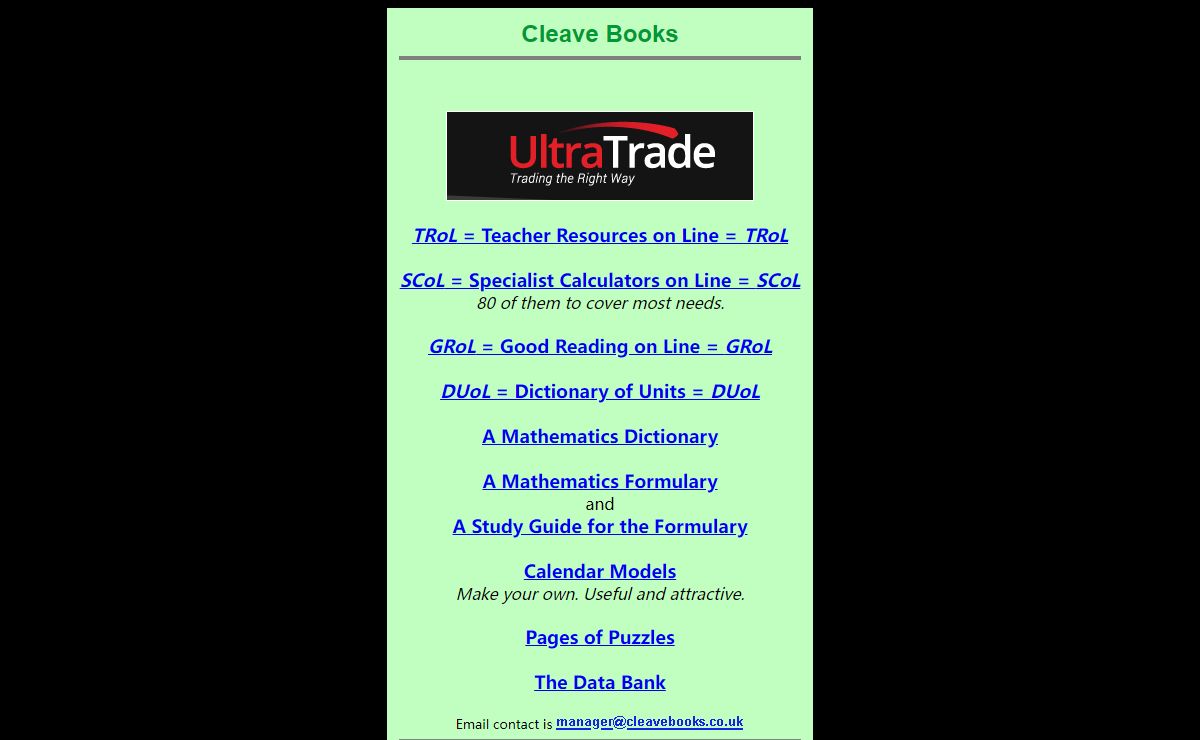 Cleave Books