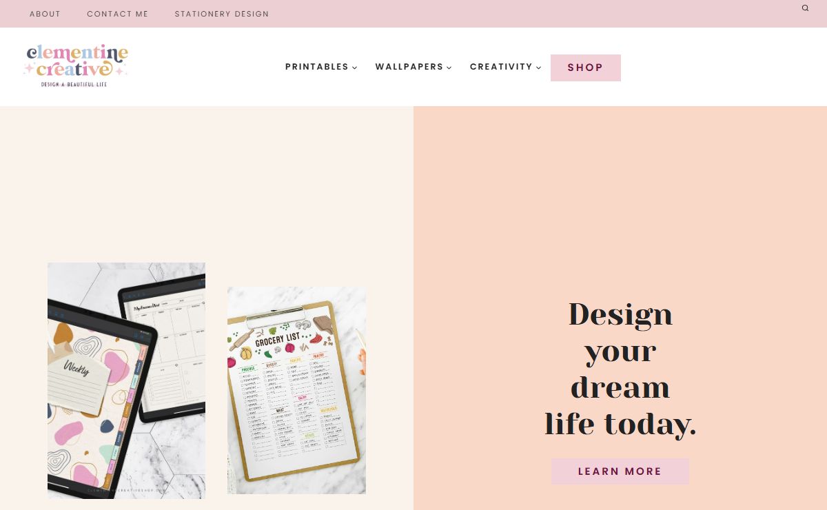 Clementine Creative - Self Development Printables