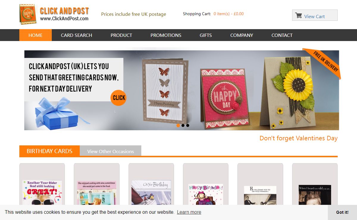 Clickandpost Home