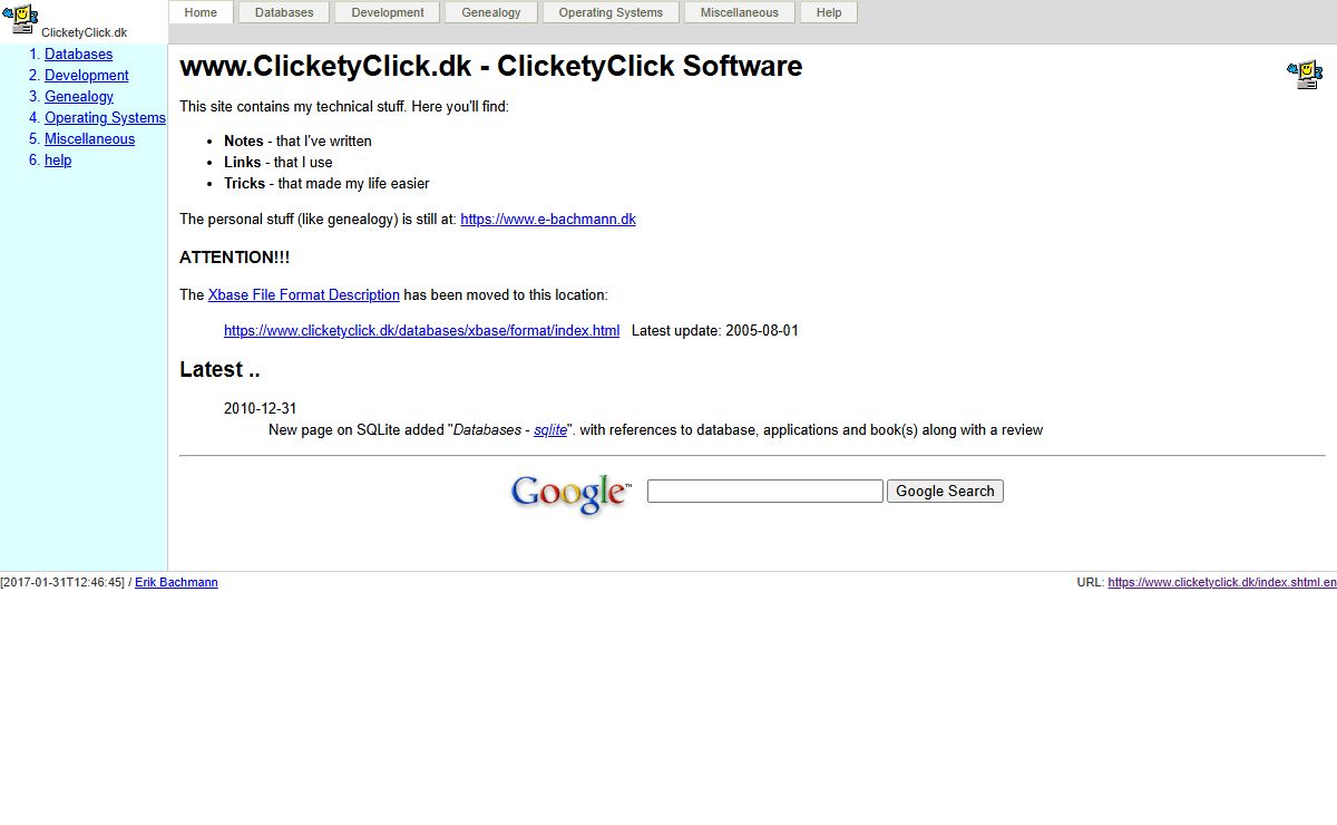 www.ClicketyClick.dk - ClicketyClick Software