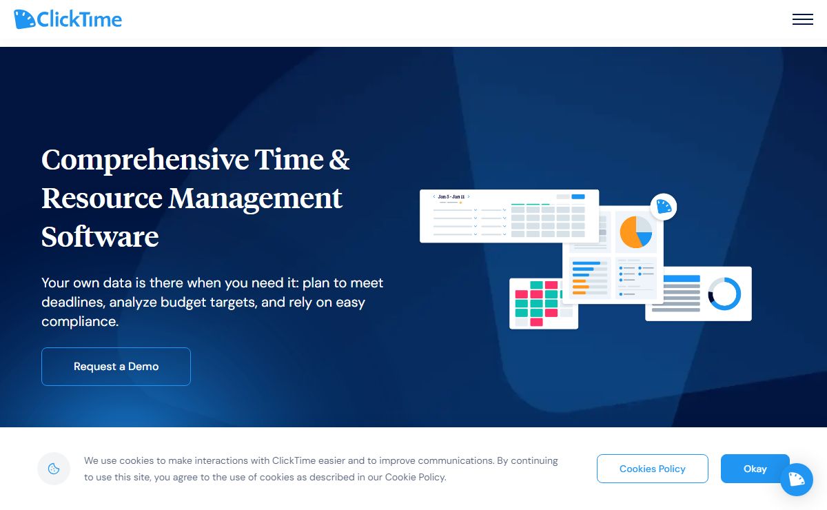 Time Tracking & Resource Management Software | ClickTime