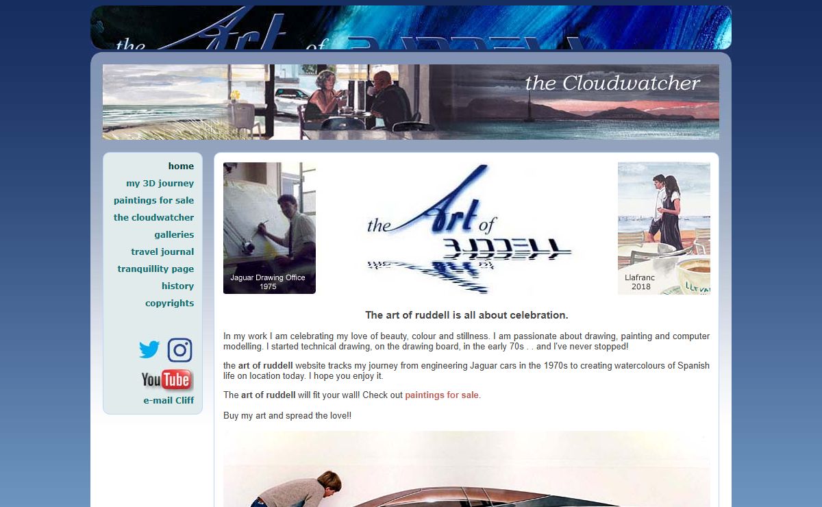 Cliff's Homepage | the Art of RUDDELL