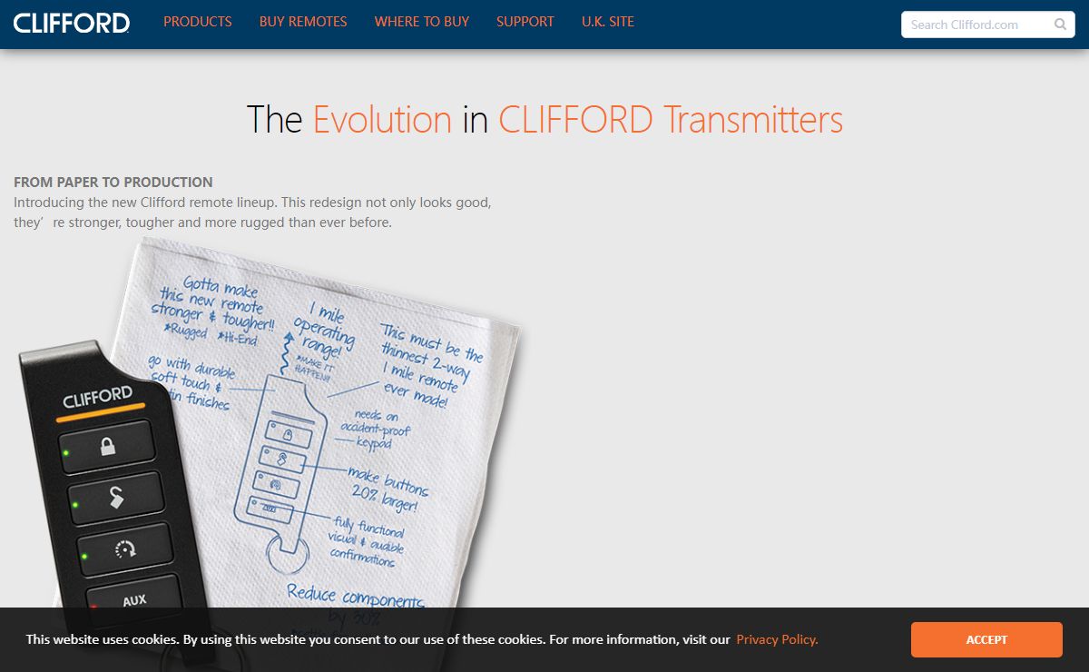 Clifford - Car Alarms | Remote Starters | Vehicle Security | Keyless Entry