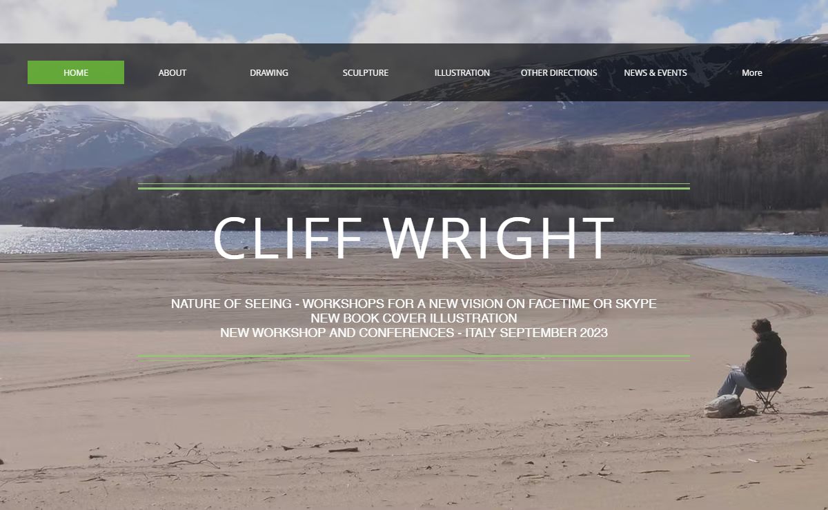 Cliff Wright | artist | Greenways, Pevensey Road, Newhaven, UK