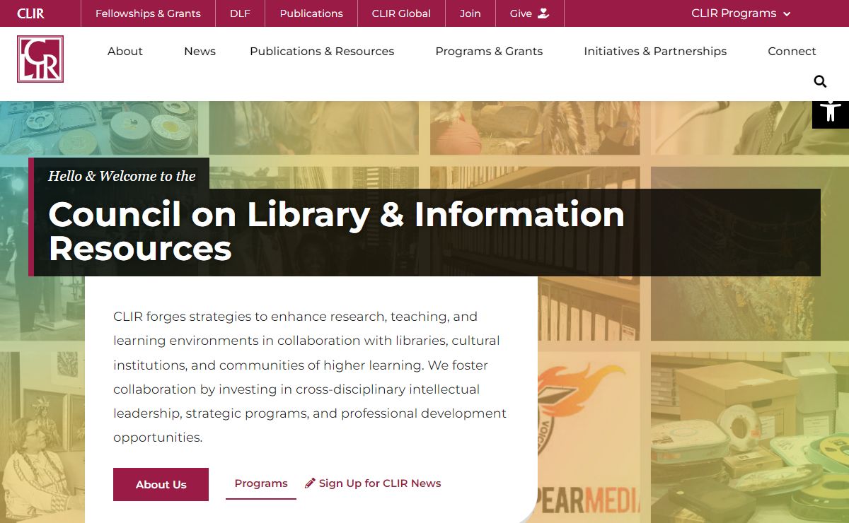Council on Library and Information Resources (CLIR) • CLIR