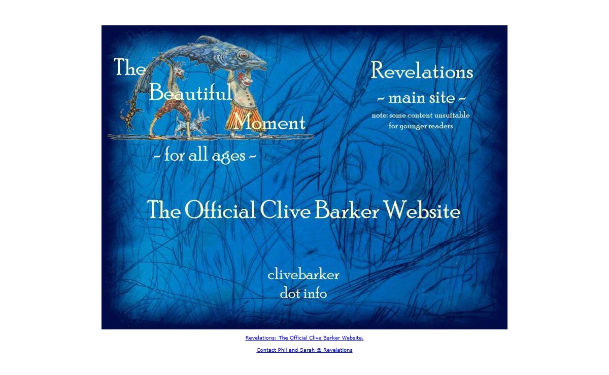 The Official Clive Barker Website