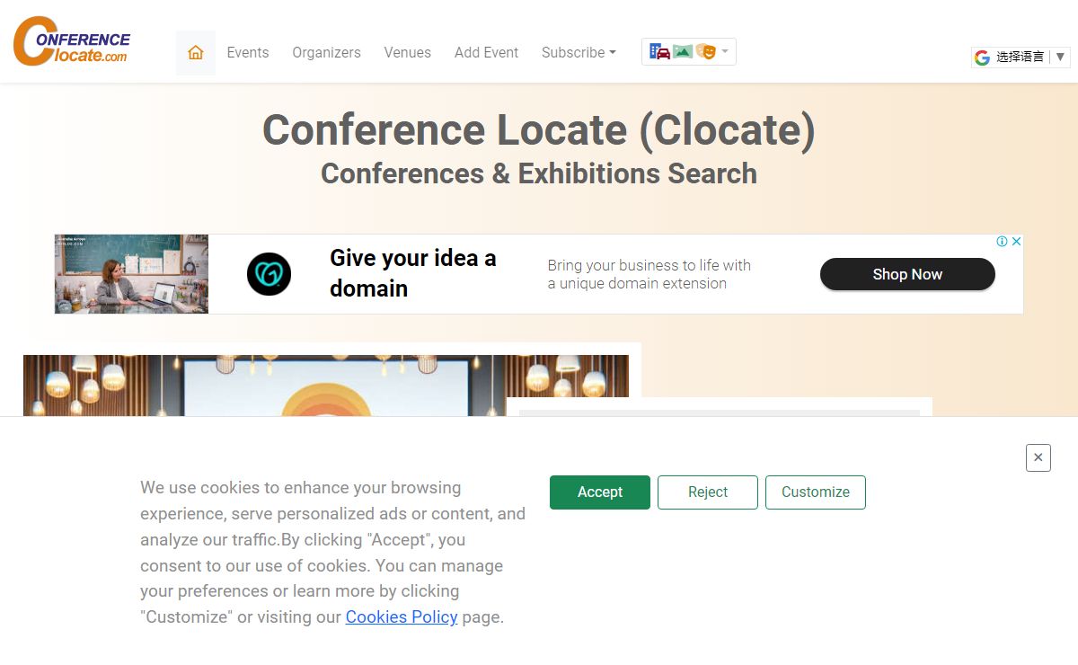 Find Conferences | Conference Locate (Clocate)