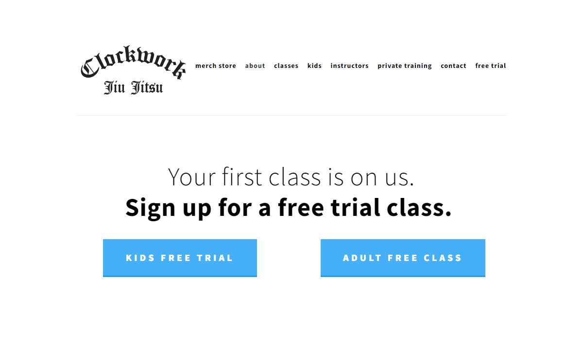 Clockwork BJJ